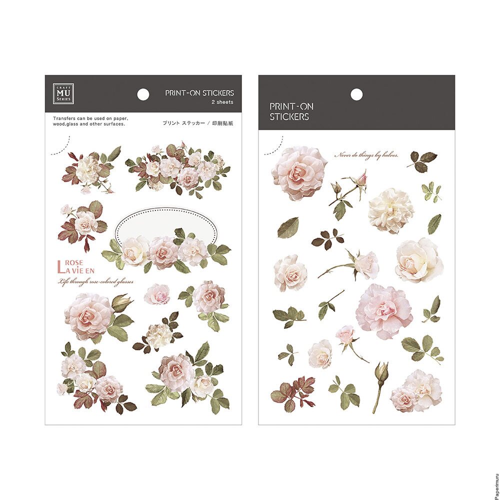 Mu Print-ON Sticker 1034