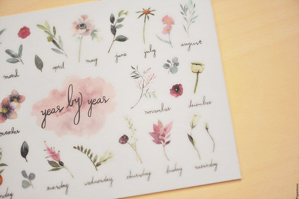 Mu Print-ON Sticker 1072