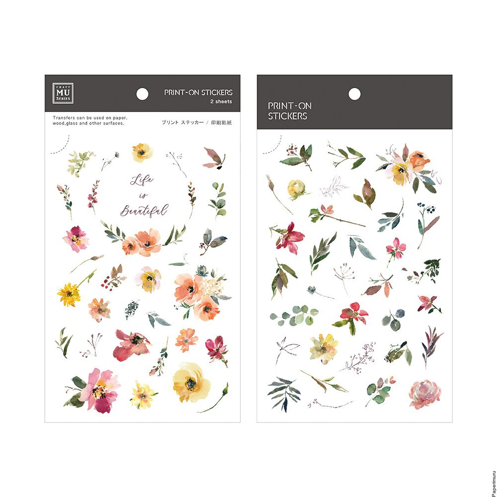 Mu Print-ON Sticker 1082