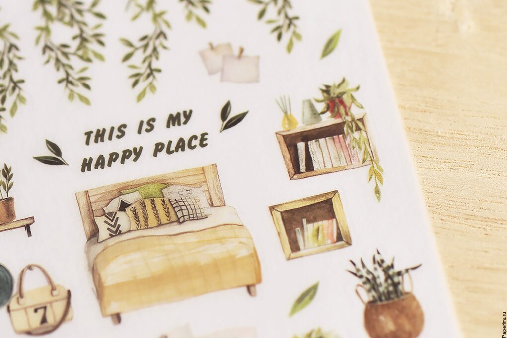 MU Print-ON Sticker 1114