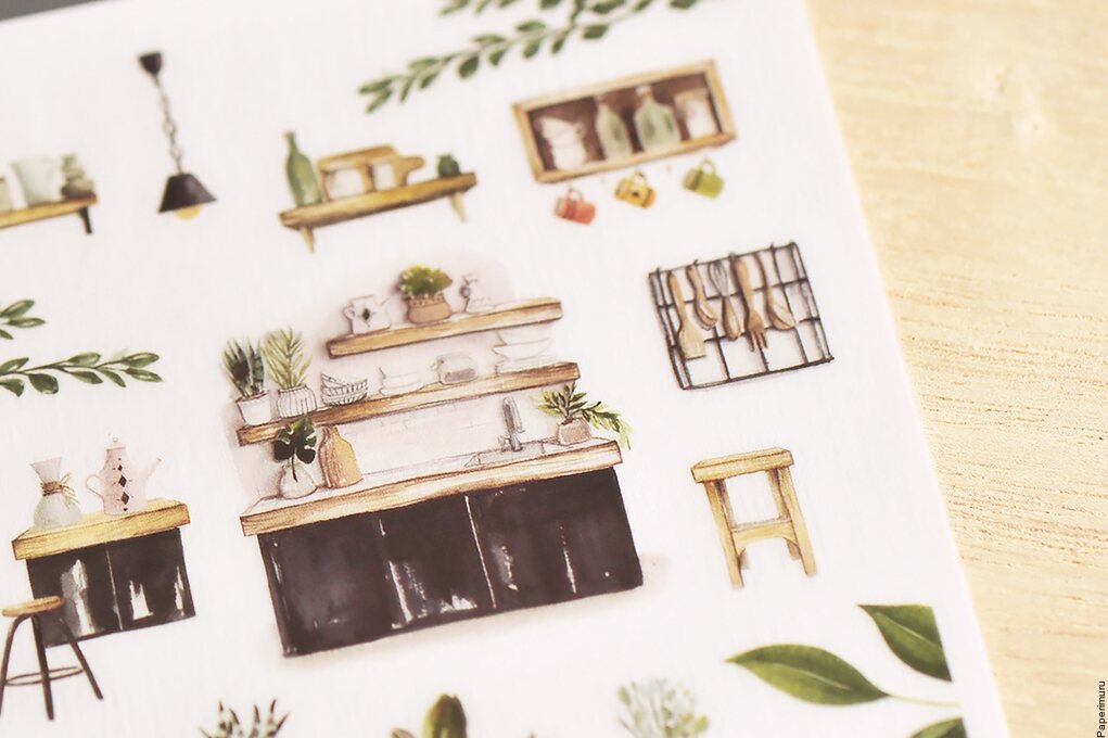 MU Print-ON Sticker 1114