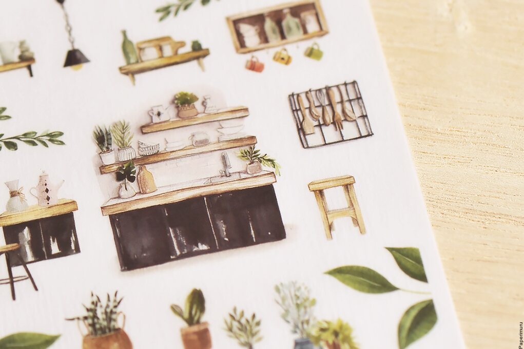 MU Print-ON Sticker 1114