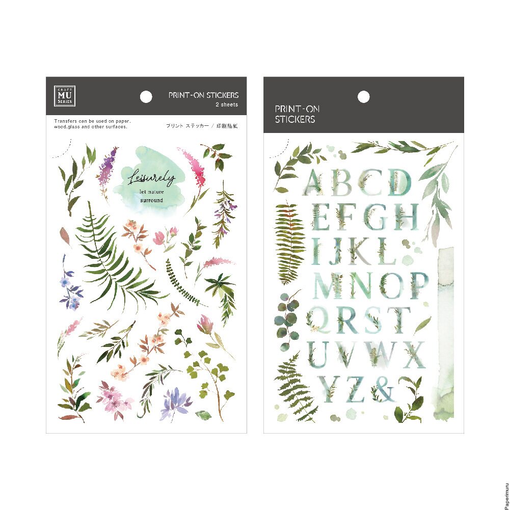MU Print-ON Sticker 1120