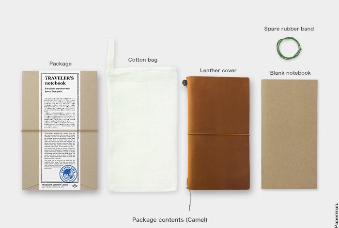 Traveler's Company Traveler's Notebook Regular Camel
