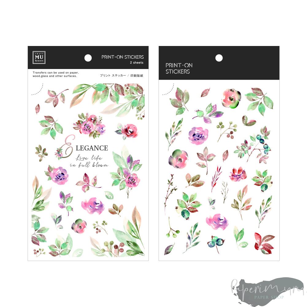 Mu Print-ON Sticker 1142