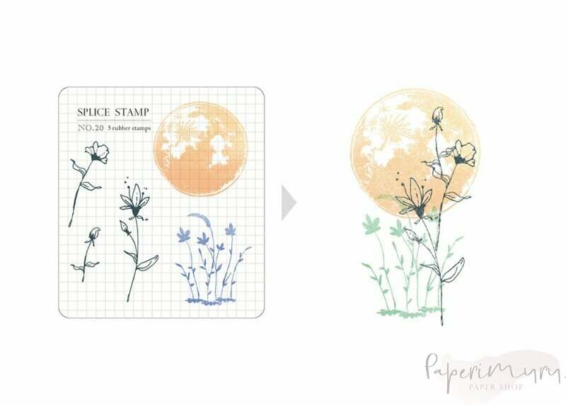 Splice Stamp Rubberstamp Set 1020