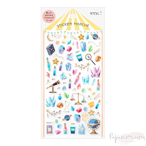Sticker Marché Crystal Ore
