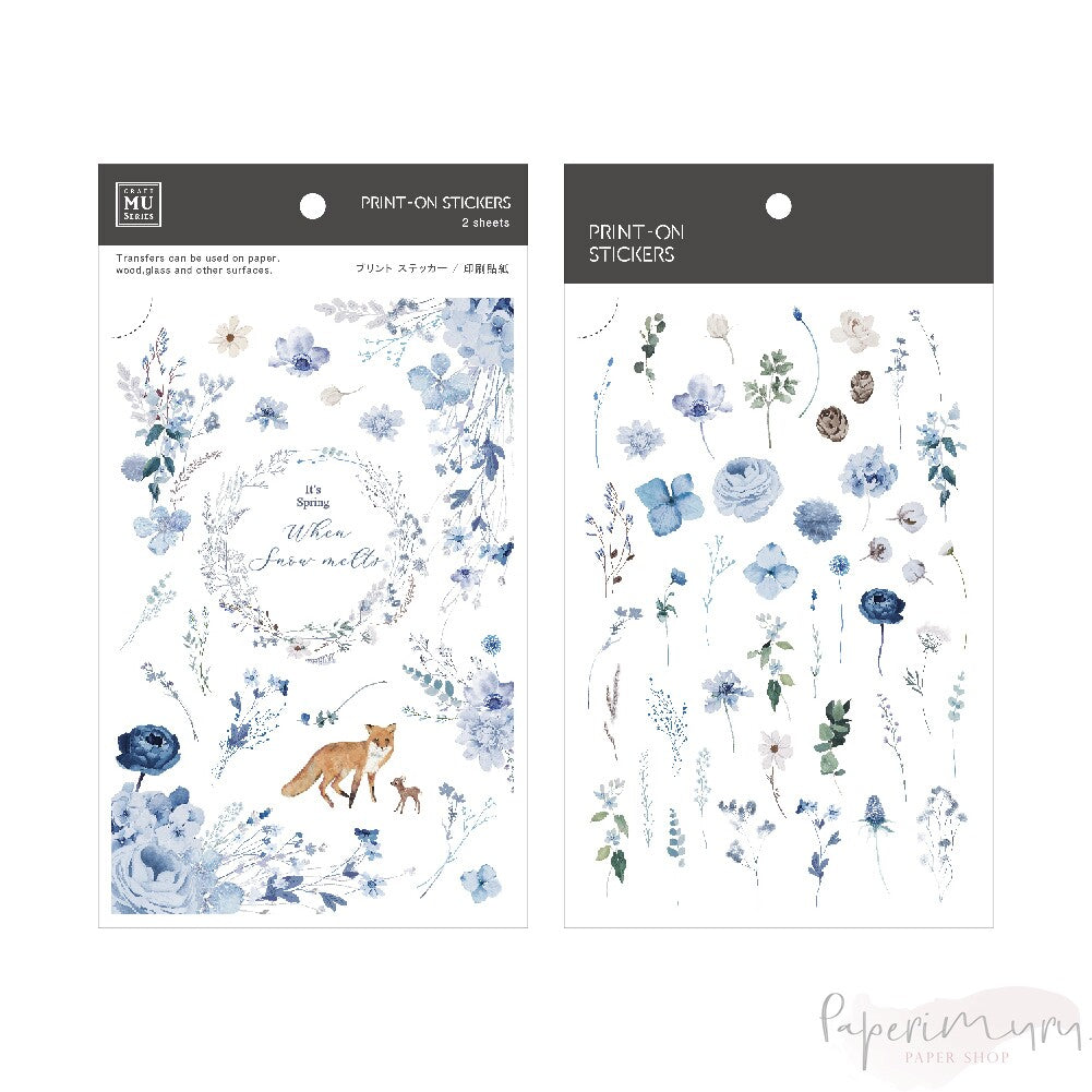 MU Print-ON Sticker 1181