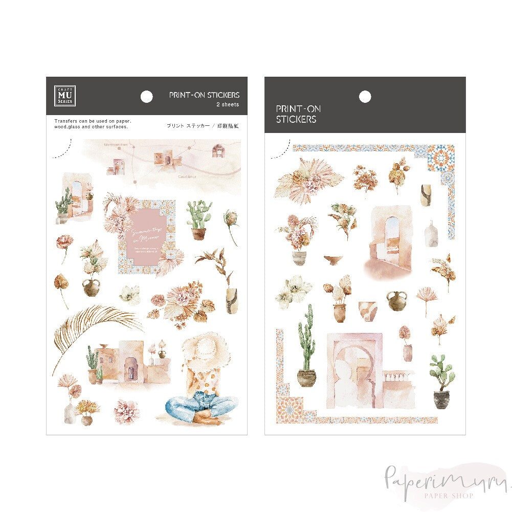 MU Print-ON Sticker 1197
