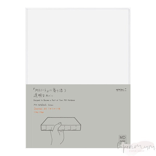 Midori MD 1 Day 1 Page Notebook A5 Clear COVER