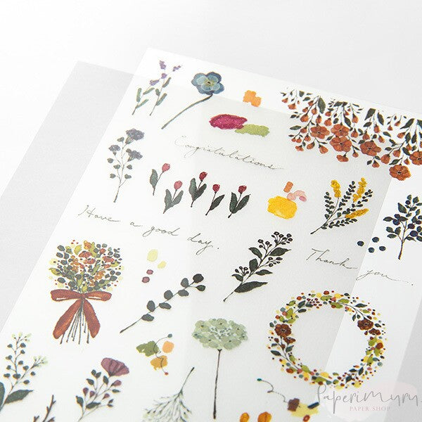Transfer Sticker Flower
