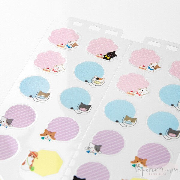 Calendar Sticker L Cats