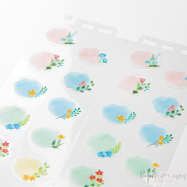Calendar Sticker L Flowers