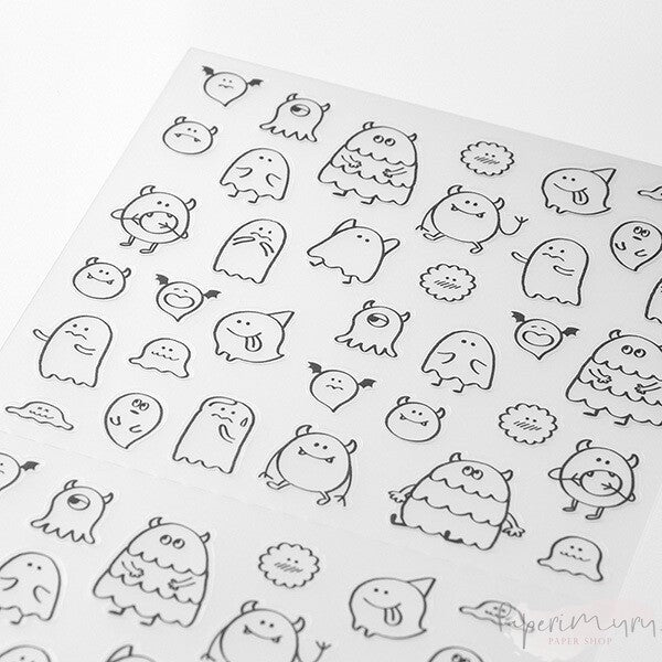 Diary Sticker Chat Monsters
