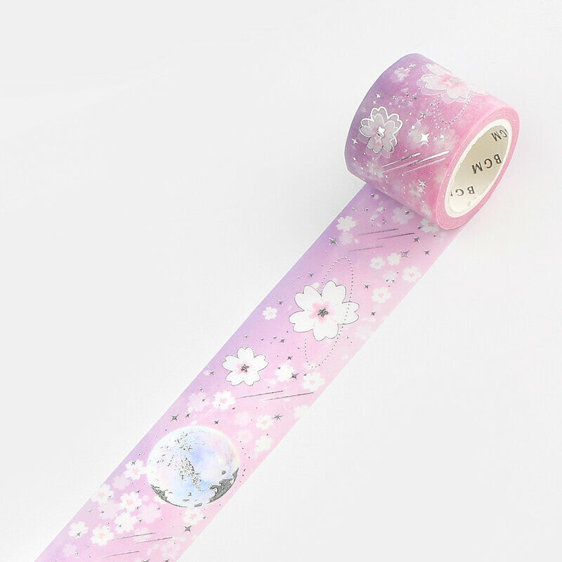 30mm Foil Washiteippi Sakura Full Moon