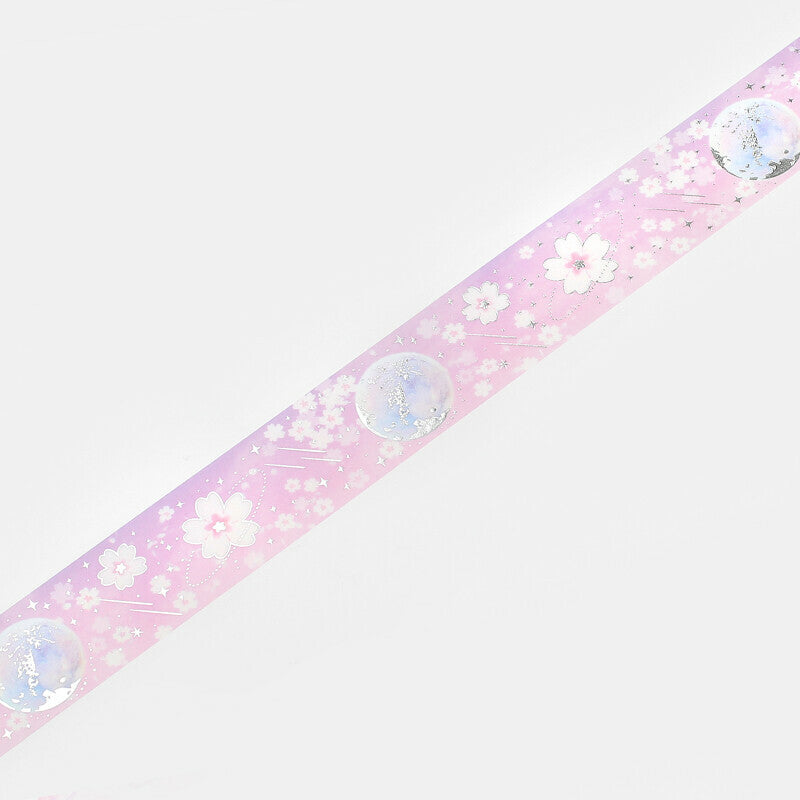 30mm Foil Washiteippi Sakura Full Moon