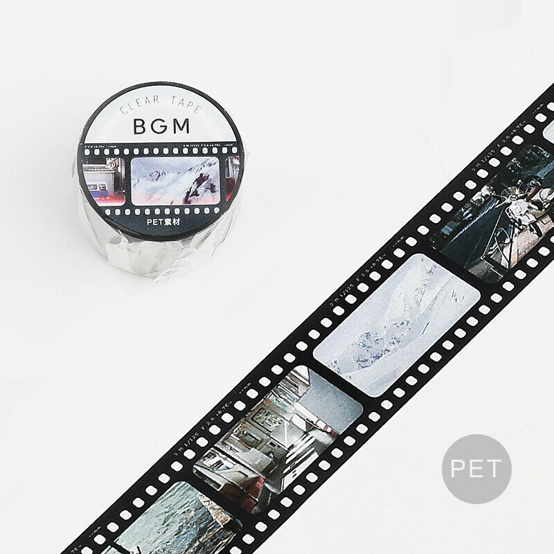 30mm PET -tape Film Black‪