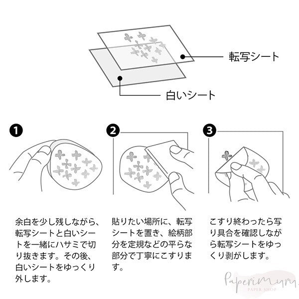 Transfer Sticker Watercolor Patterns