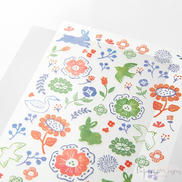 Transfer Sticker Scandinavian Textile Patterns