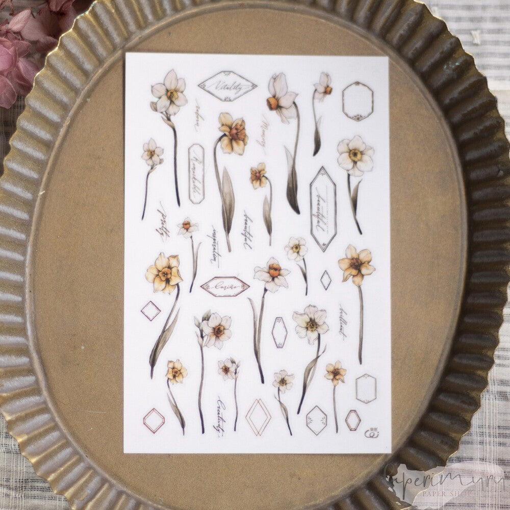 Transfer Sticker Autumn - 6 designs/set
