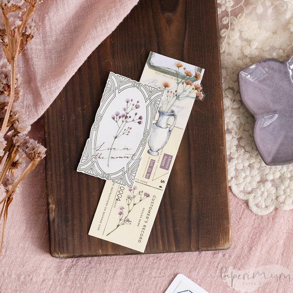 Transfer Sticker Gypsophila - 3 designs/set