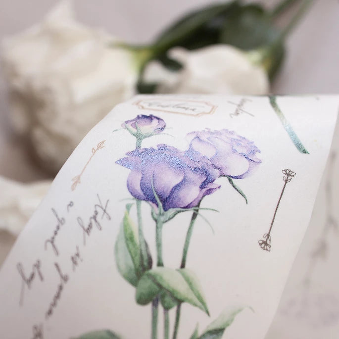 Washitape 5cm Eustoma