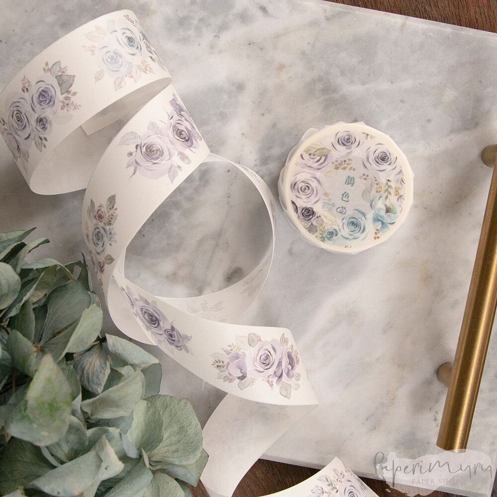 Washiteippi 3cm Blue Rose