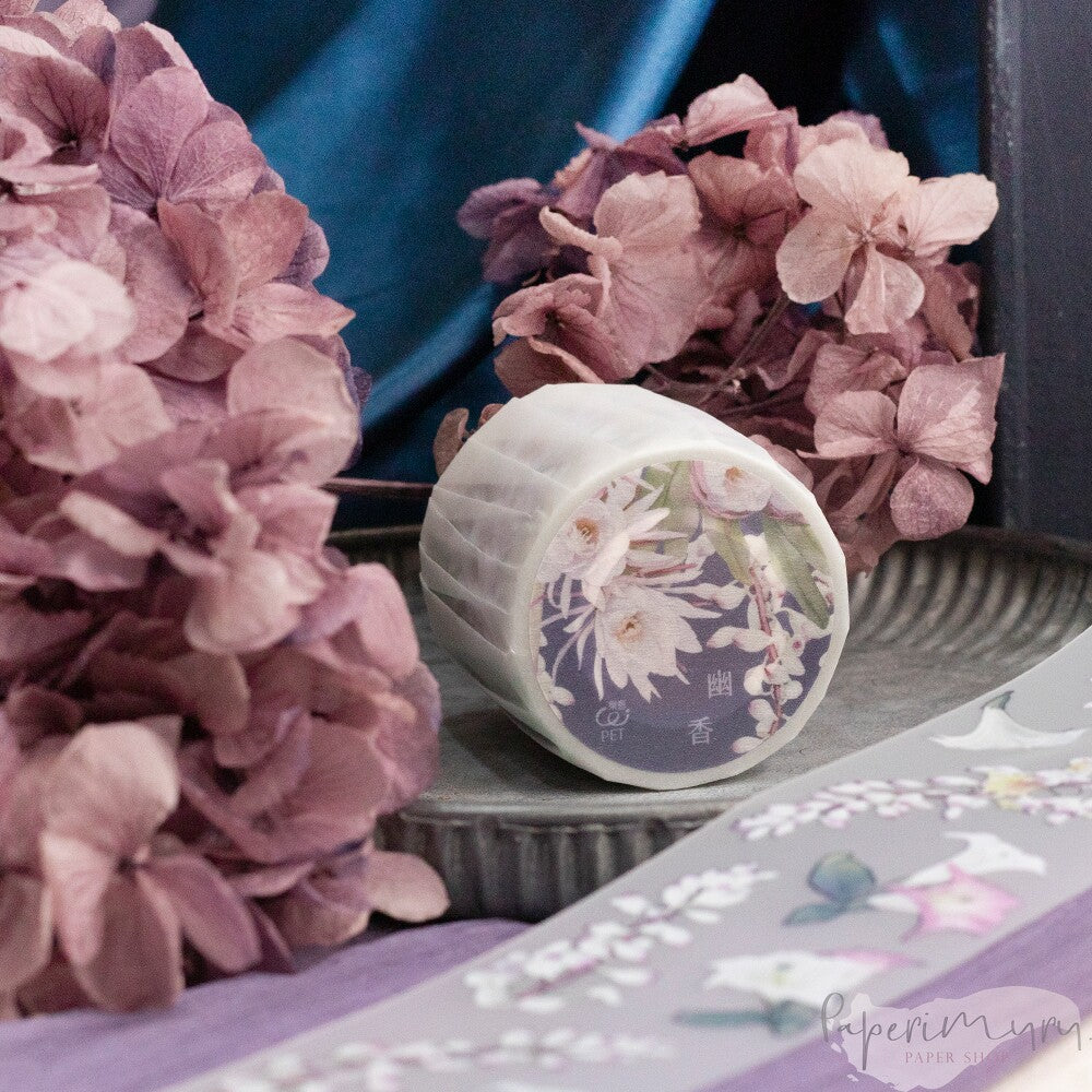 Matte PET Masking Tape 5cm Epiphyllum