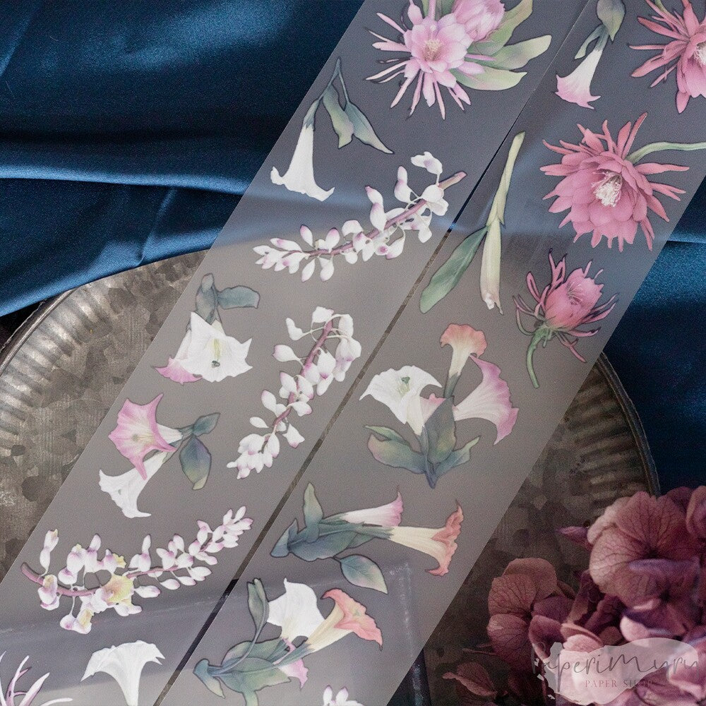 Matte PET Masking Tape 5cm Epiphyllum