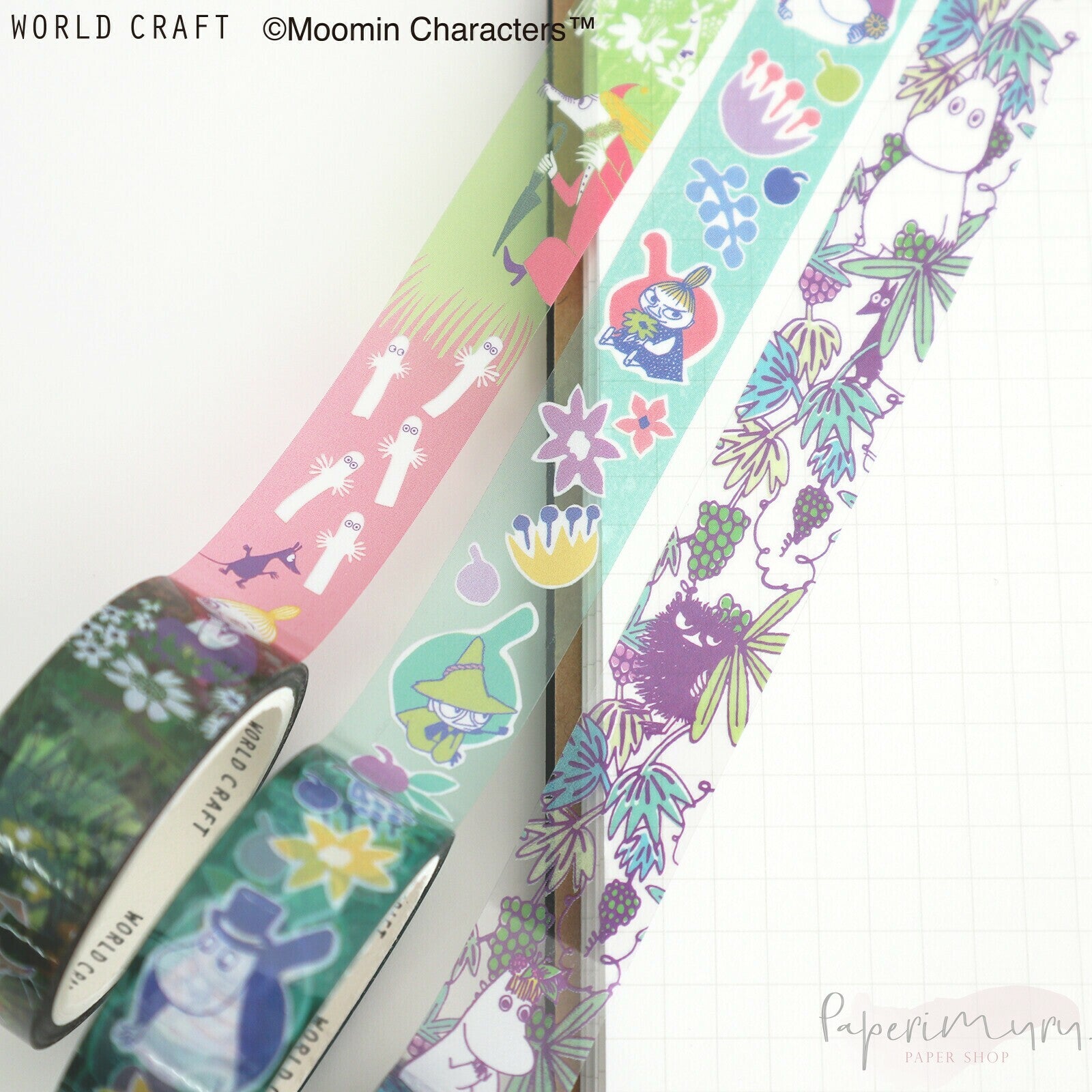PET-tape Moomins Flower
