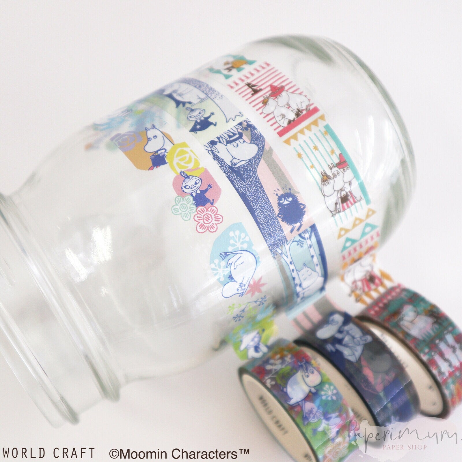 PET-teippi Moomins Flower Colorful