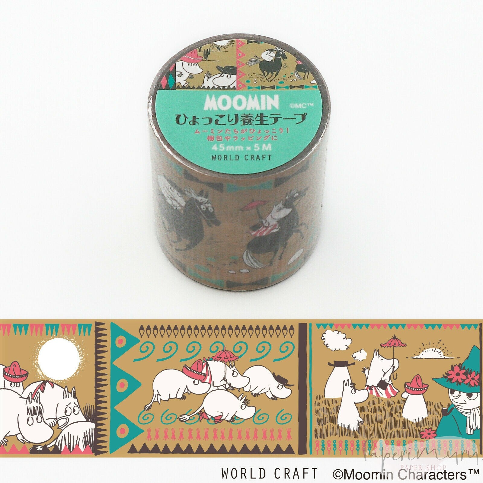PET-teippi 45mm Moomins Harano