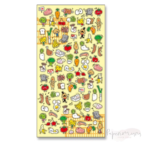 Stickers Puchipuchi Food