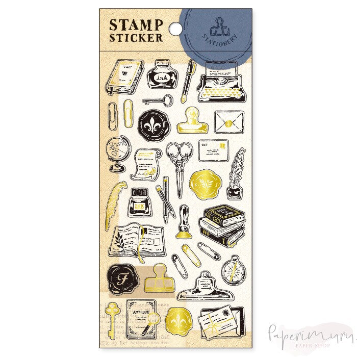 Stamp Sticker Stationery