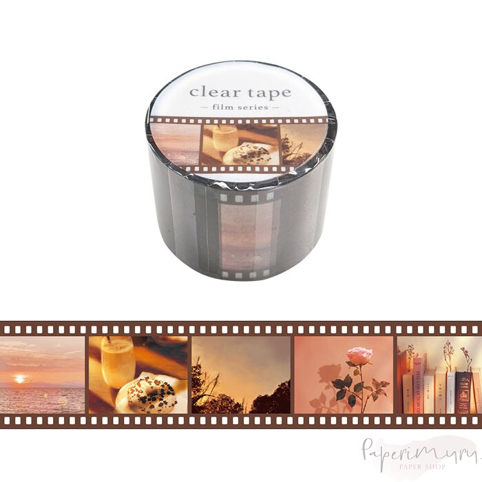 PET-tape Film Brown Orange