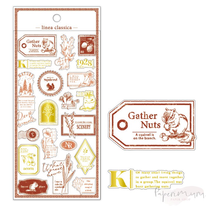 Sticker Linea Classica Squirrel