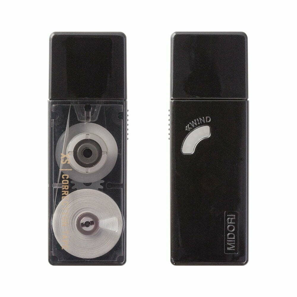 XS Stationery Correction Tape Black