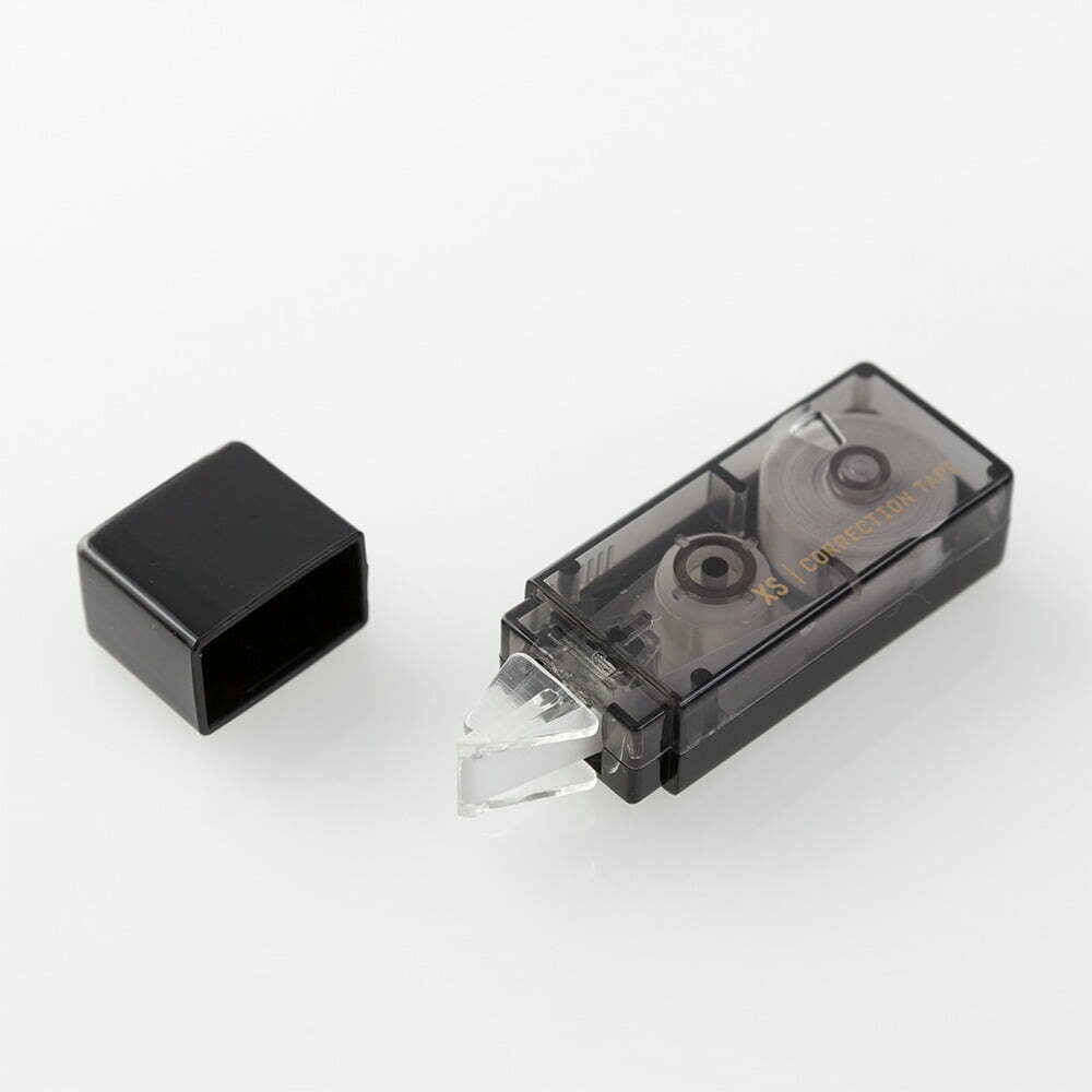 XS Stationery Correction Tape Black