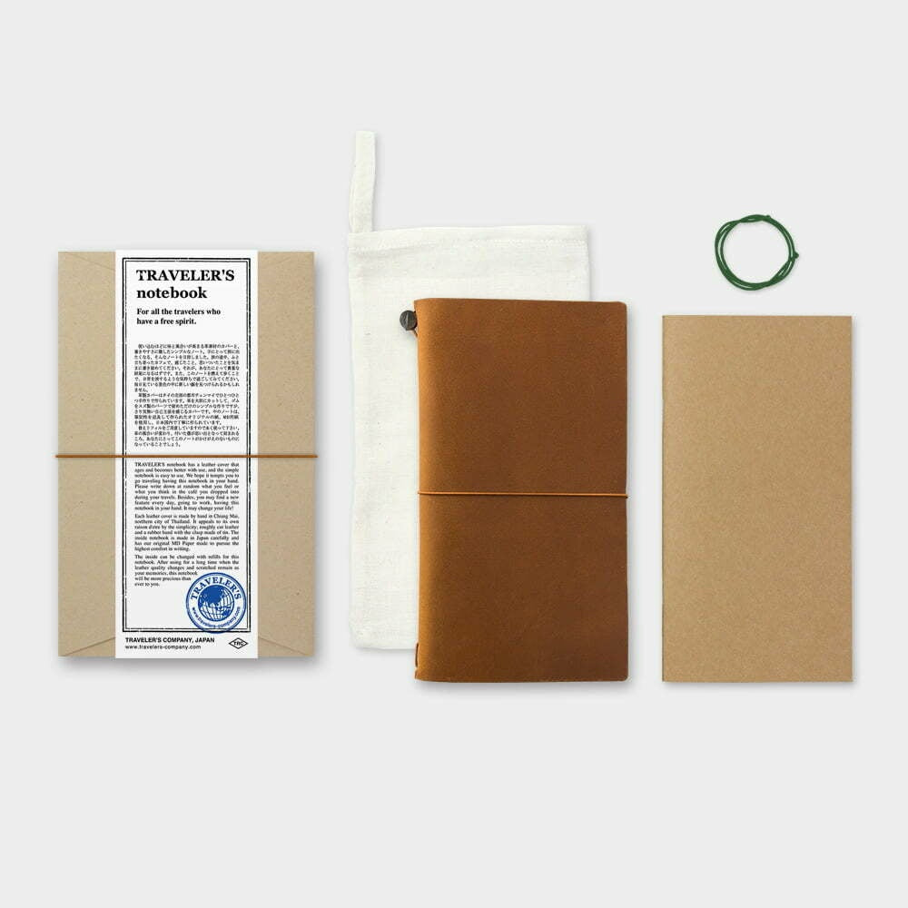 Traveler's Company Traveler's Notebook Regular Camel