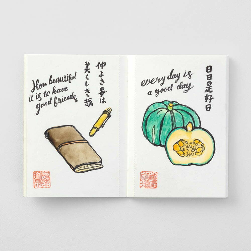 Traveler’s Notebook Passport - 015. Watercolor Paper Refill