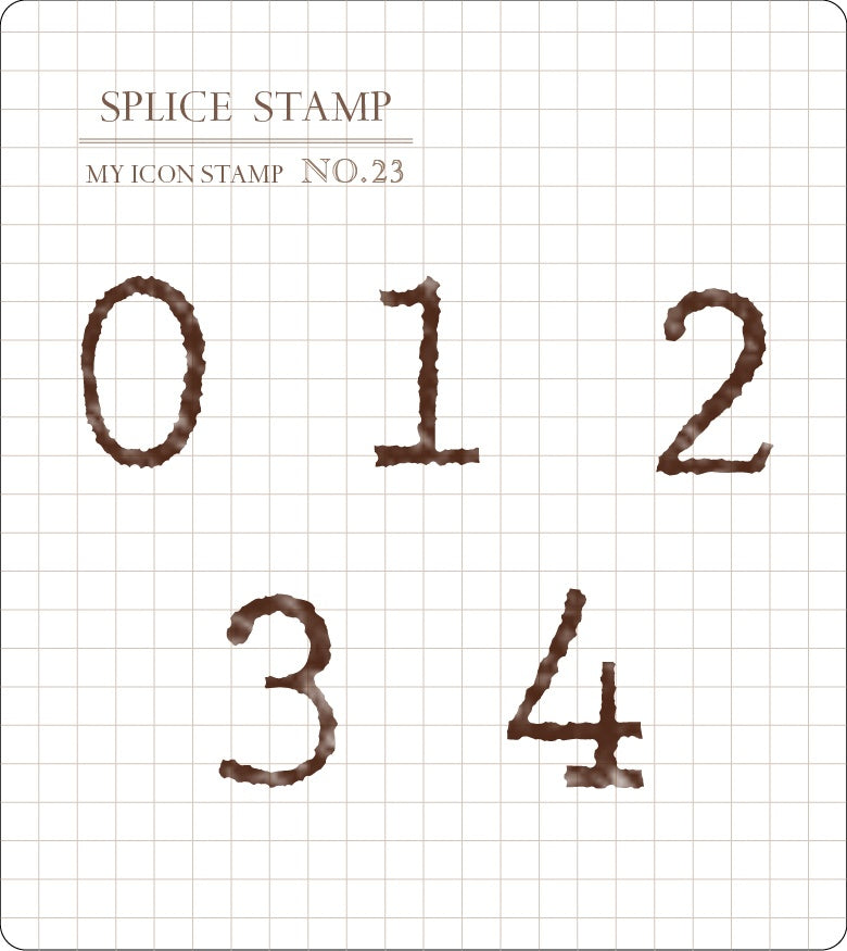 MU Life Style My Icon Stamp Rubberstamp Set No.23