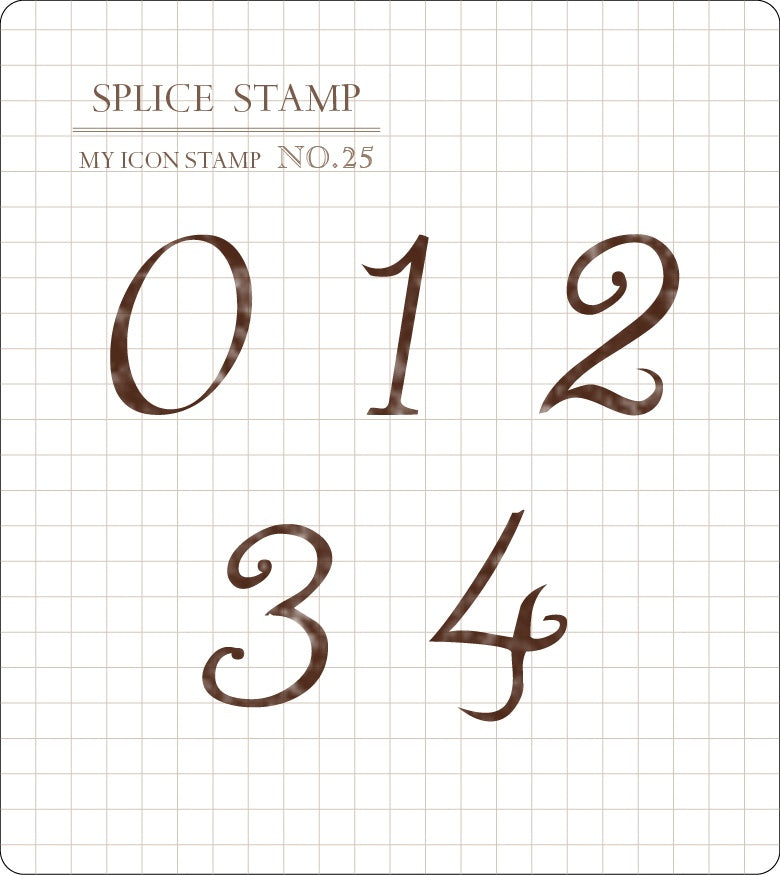 MU Life Style My Icon Stamp Rubberstamp Set No.25