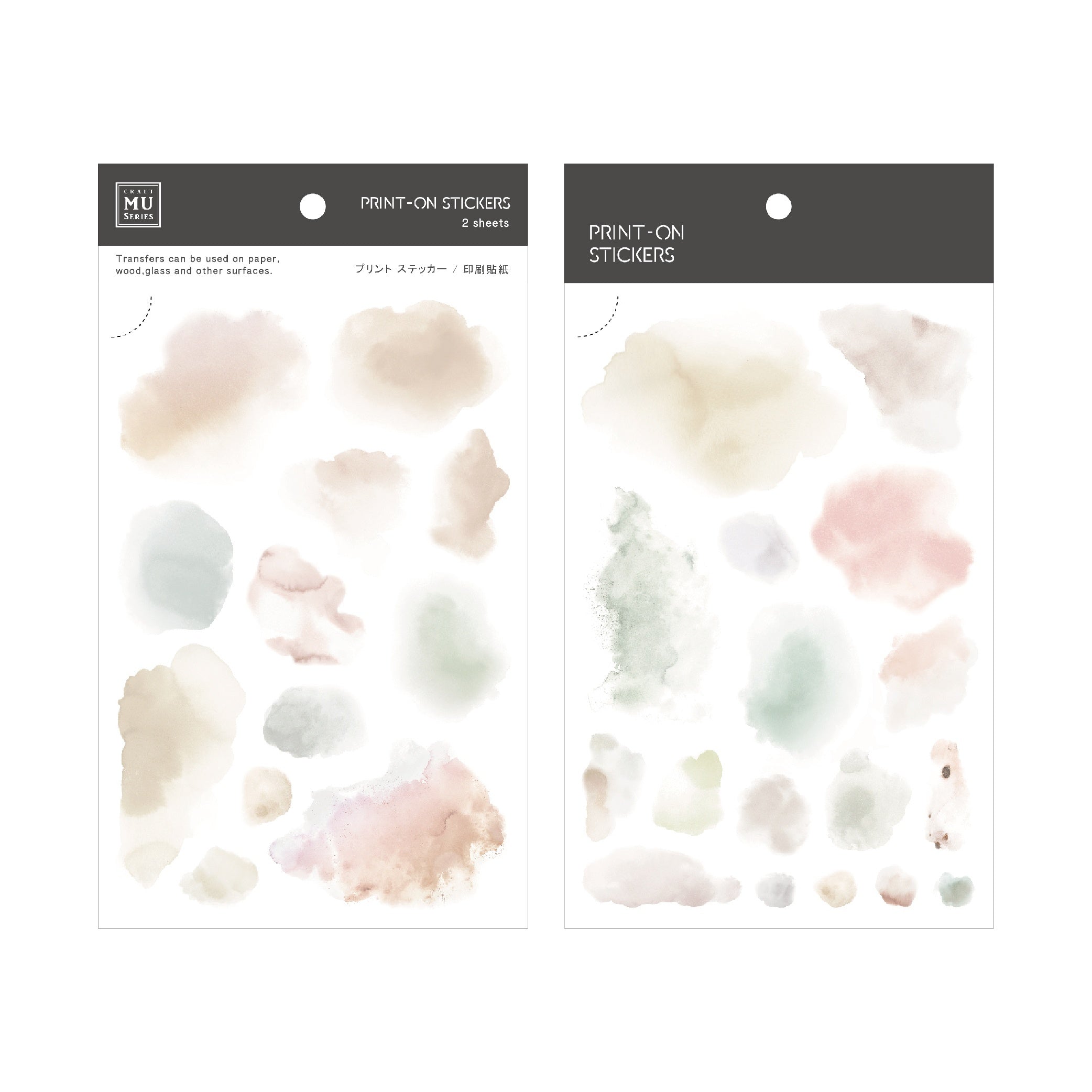 MU Print-ON Sticker 1218
