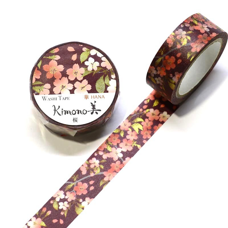 Kimono Washiteippi Hana Foil