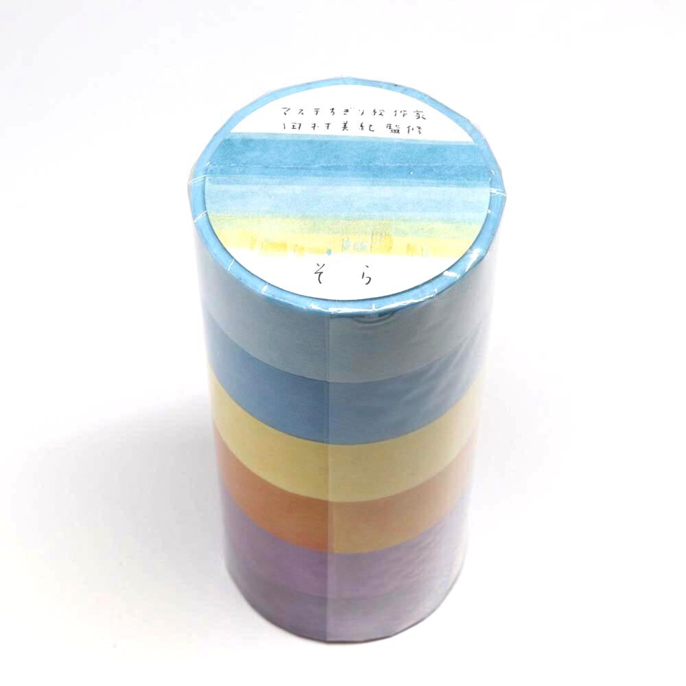 Washitape 6 Color Set Summer - Miki Tamura : Sora