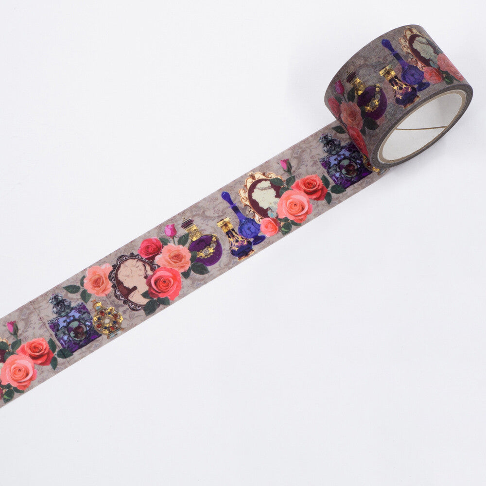 Saien 25mm Washiteippi Cameo and Perfume Bottle