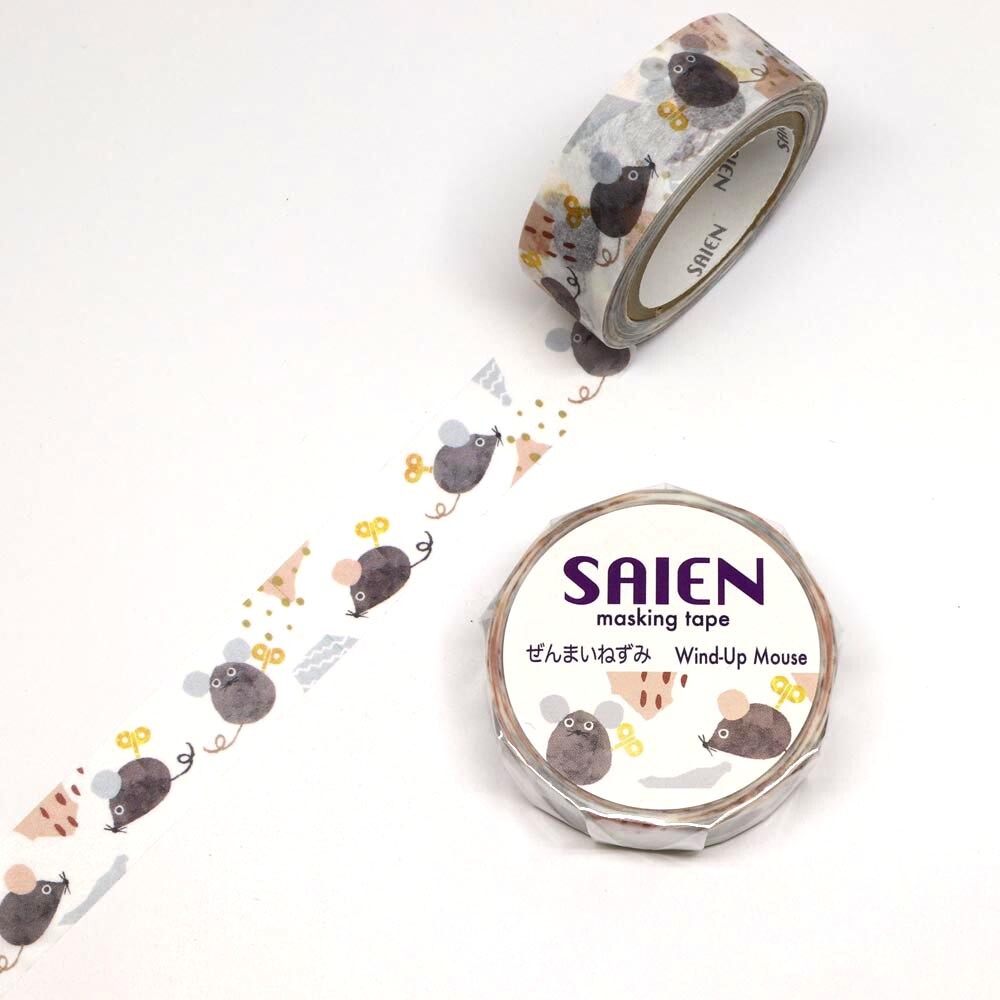 Saien Washiteippi Wind-Up Mouse