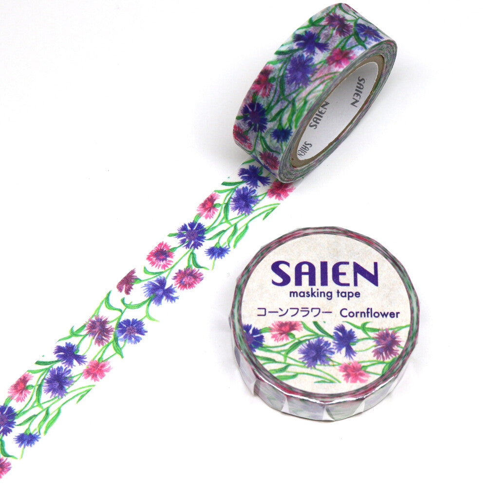 Saien Washiteippi Cornflower