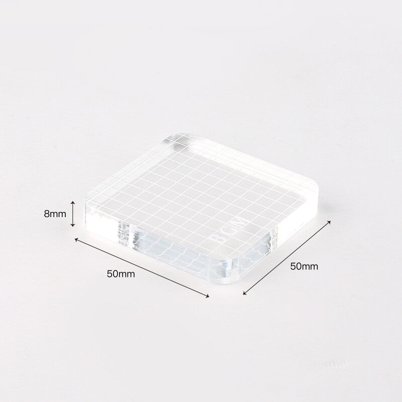 Akryylipalikka leimailuun Grid S