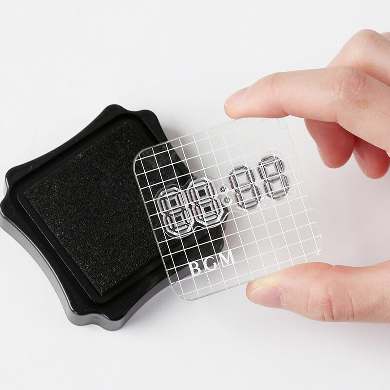 Akryylipalikka leimailuun Grid S